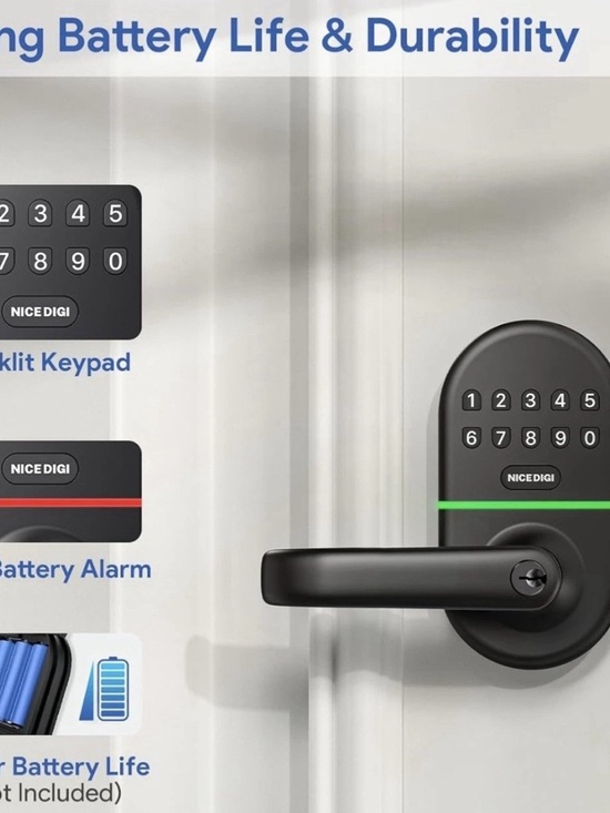 Smart Keypad Door Lock - Picture 5 of 7